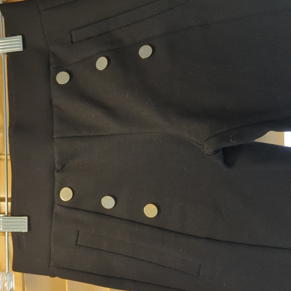 Zara Sailor Button Pants - Picture 2 of 4